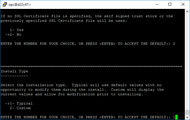orainstalltype orainstalltype