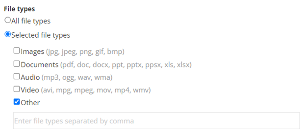 CoreFiletypes CoreFiletypes