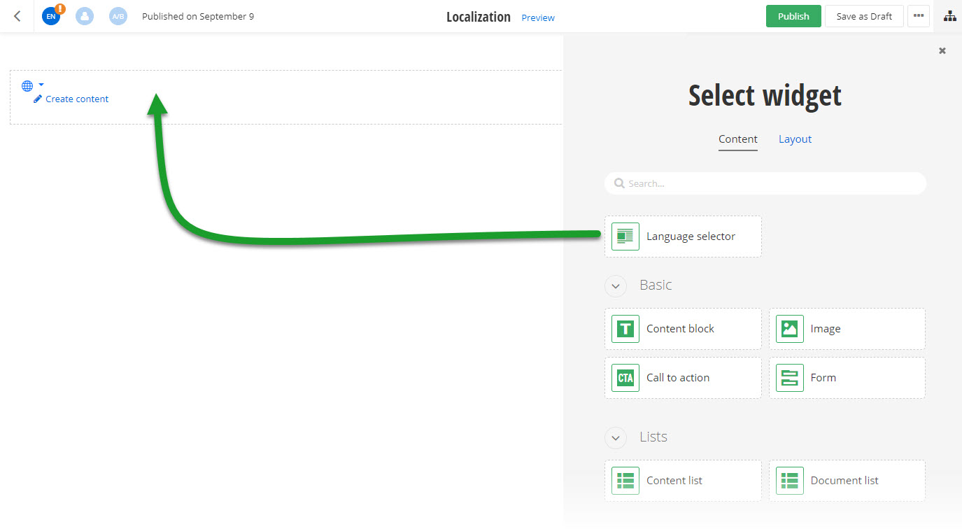 LanguageSelector