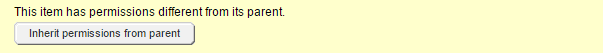inheritance - unbreak inheritance - unbreak