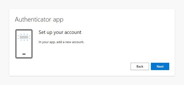 Set up 3rd-party Auth app Set up 3rd-party Auth app