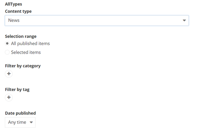 AllTypesSelector AllTypesSelector