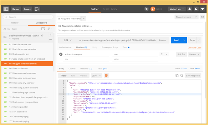 Postman tutorial Postman tutorial