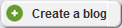 create blog button