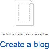 create blog