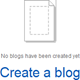 create blog