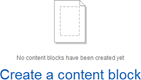 create content block