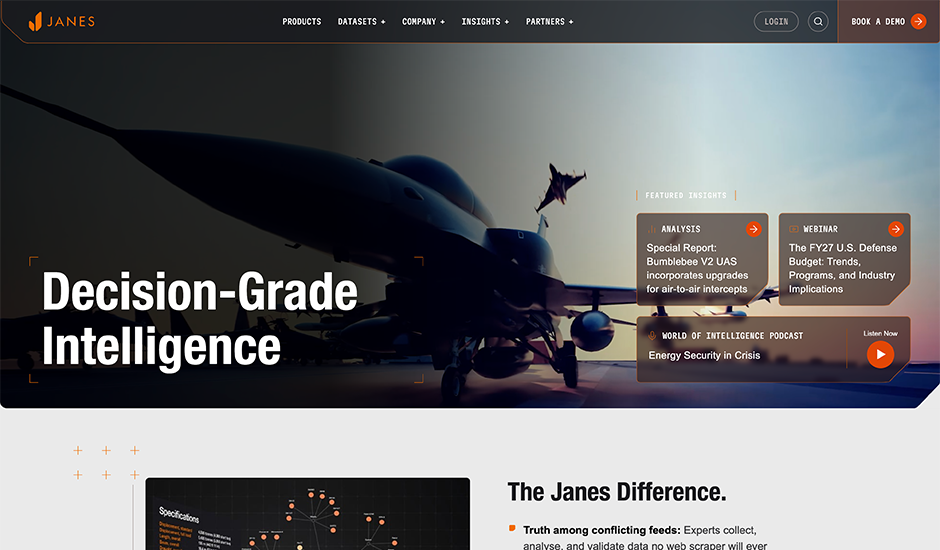 Janes Website