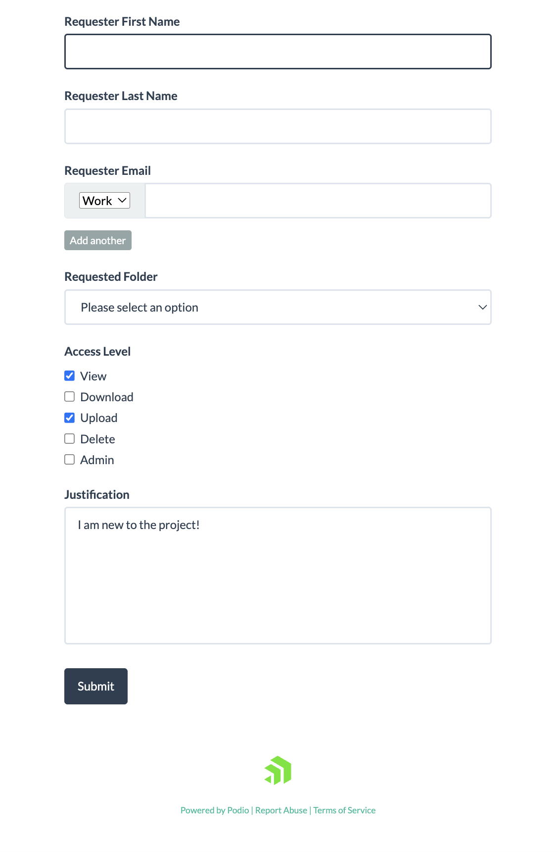 Webform now looks more polished and styled