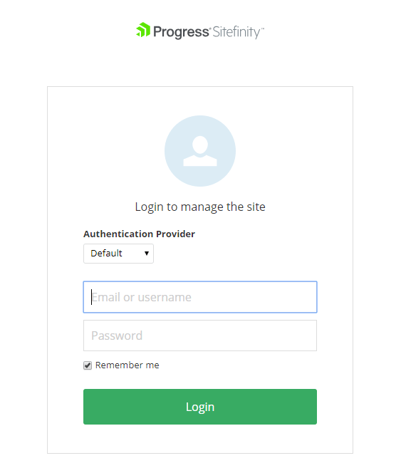 backend-login-screen