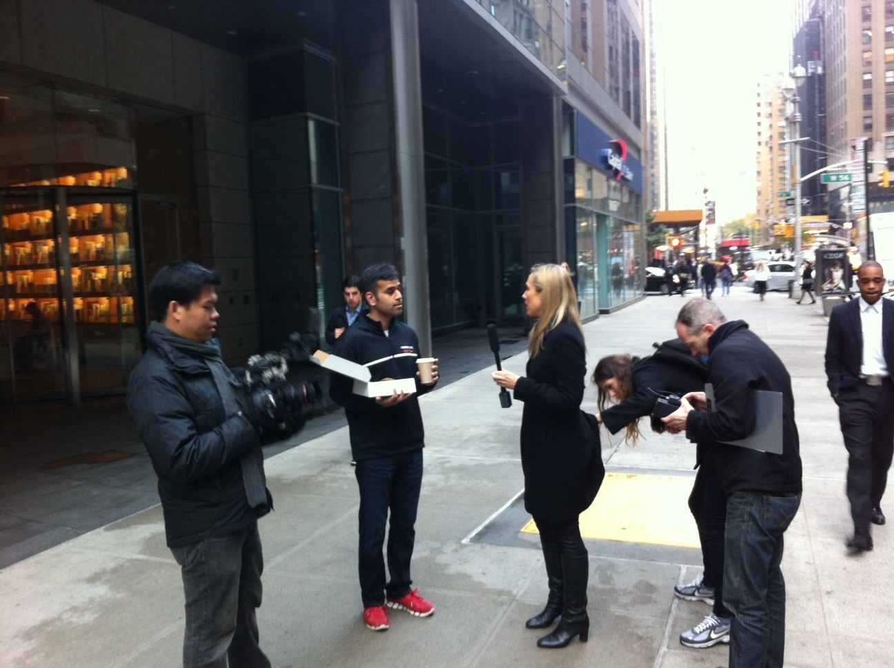 DataDirect interview during data week in New York City NYC-interview