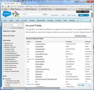 Figure 7: Creating a related list of invoices by account object