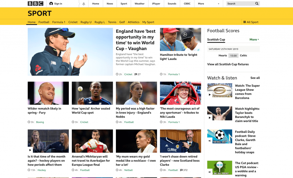 BBC Sport powered by MarkLogic