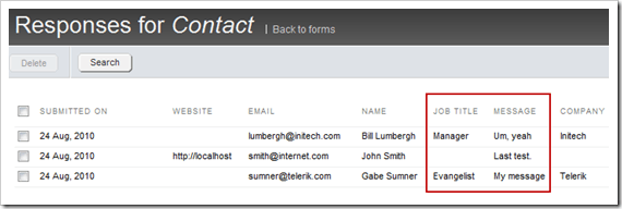 Missing data is rescued - Now displaying on the form responses page