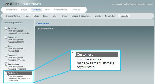 Products module: Adding new features to Generic Content ...