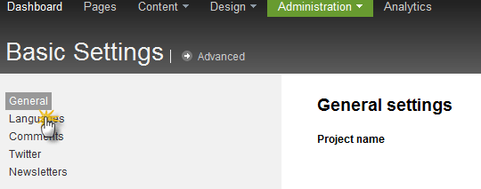 go to settings -> languages
