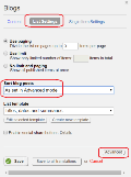 List Settings Sort Blog Posts Advanced Mode