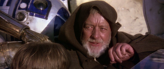 Obi-Wan doing a mindtrick