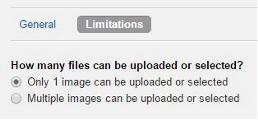 Module image limitation