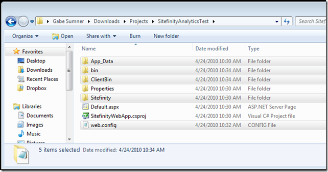 Sitefinity Project Directory
