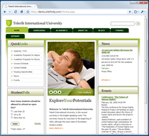 Telerik University Web Site