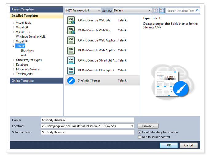 Sitefinity Thunder