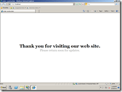 Sitefinity-Welcome-Message