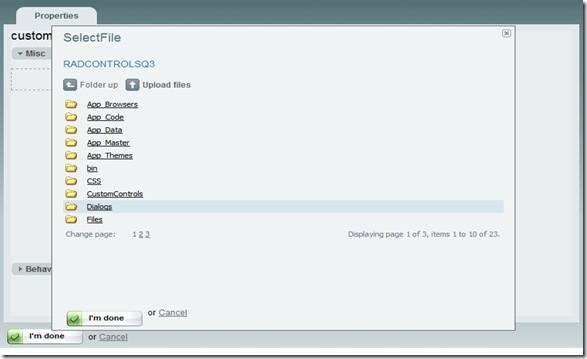 Working with selectors Part Two: File manager selector,