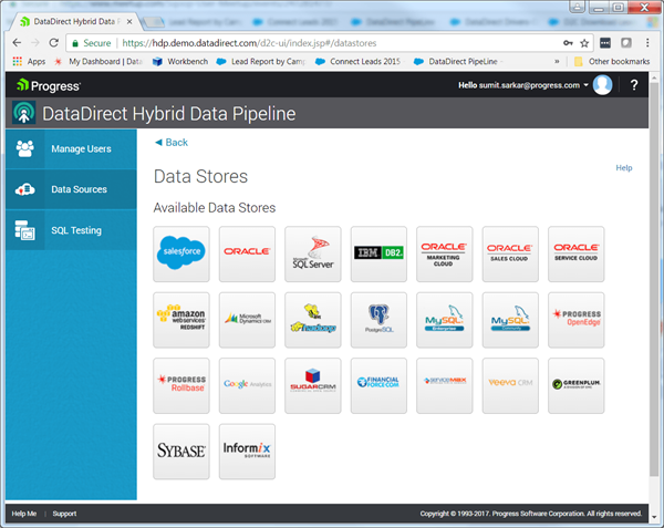 HDP-DB2z1 Create New Data Source for OData