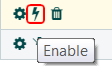 enable the connection pool after configuration