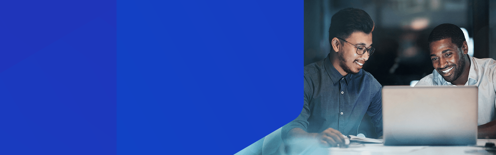 Header banner with no text