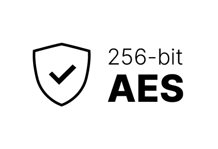 256-bit AES