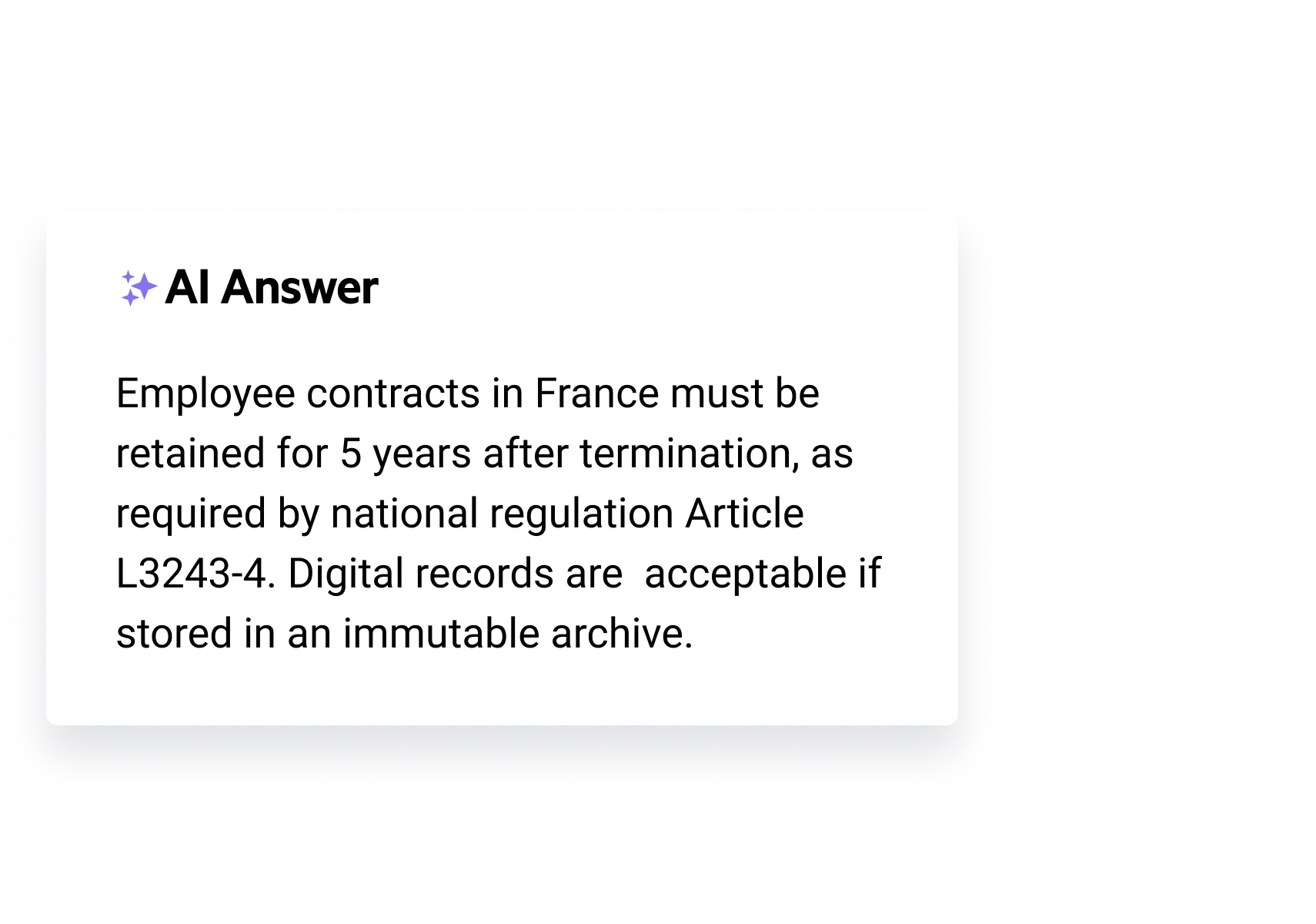 Turn Every Search Into an Answer AI Answer height=