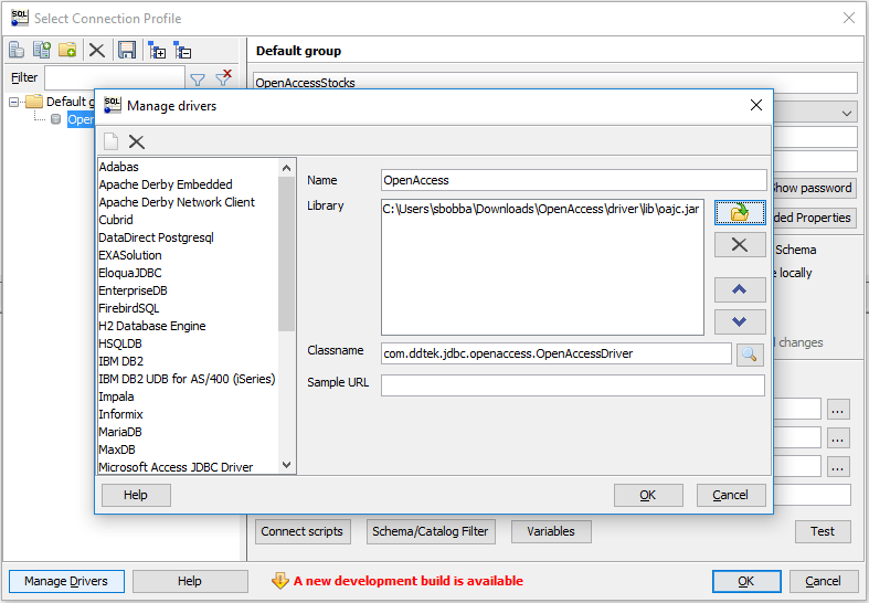 3 OpenAccess JDBC Pass Through 3 OpenAccess JDBC Pass Through