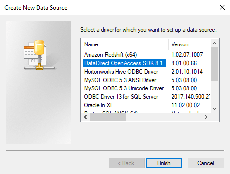 OpenAccess Linked Server REST