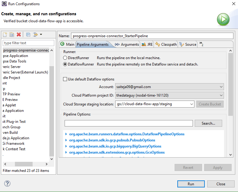 configure cloud storage