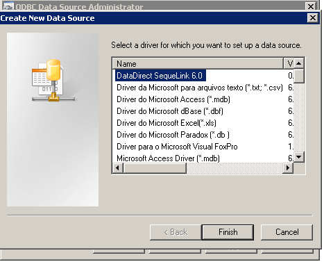 2 JDBC SequeLink Tableau