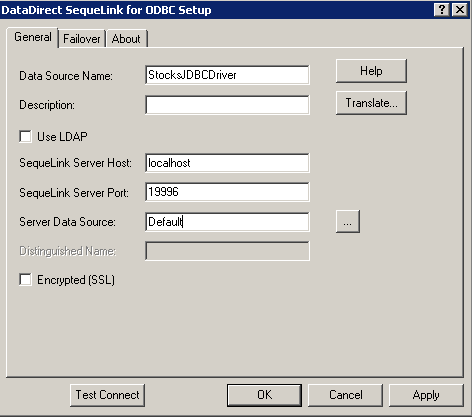 3 JDBC SequeLink Tableau