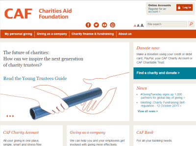 Charities Aid Foundation (CAF)