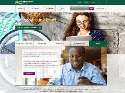 Savings Institute Bank &amp; Trust