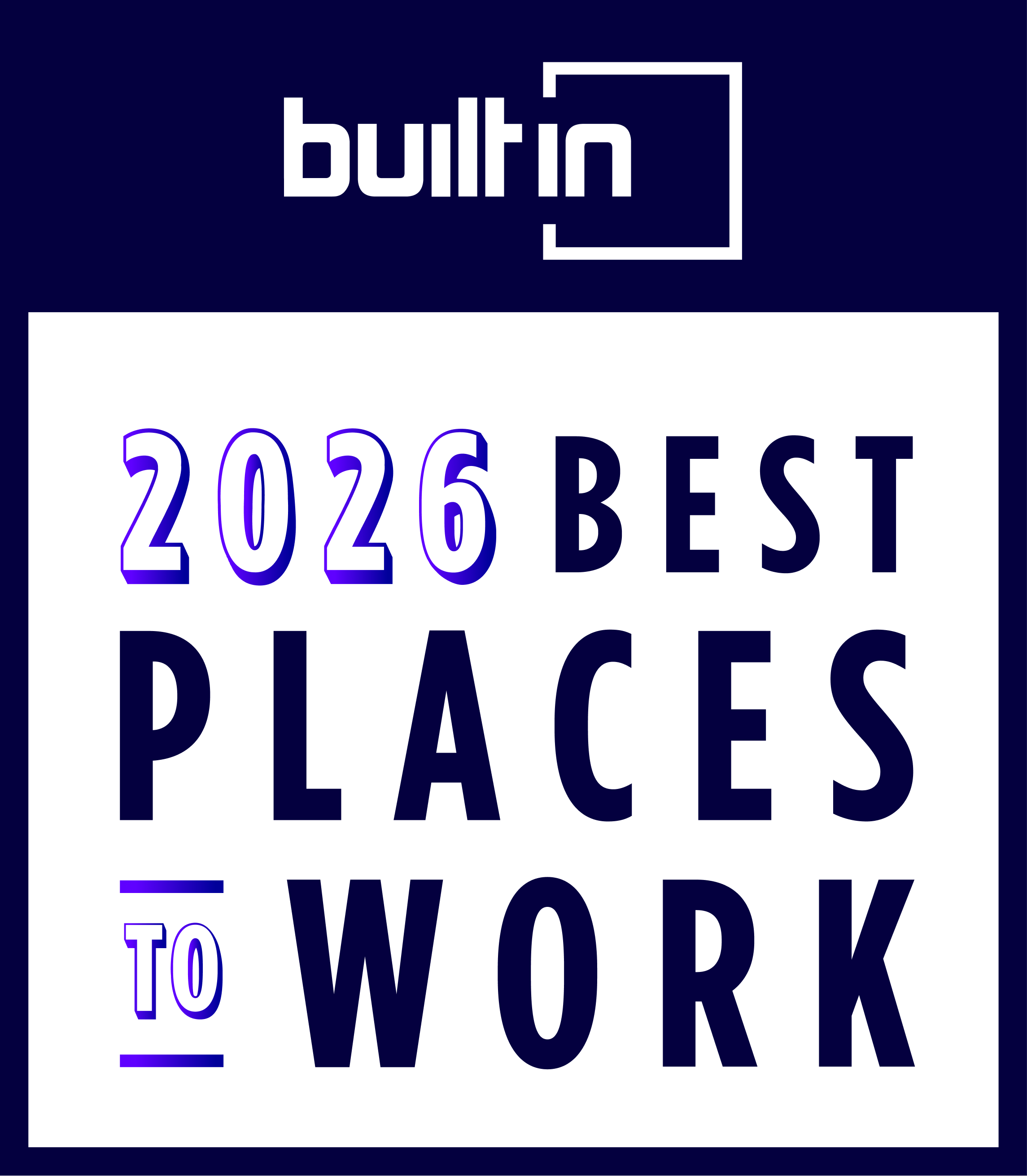 2026 Built In Best Places to Work
