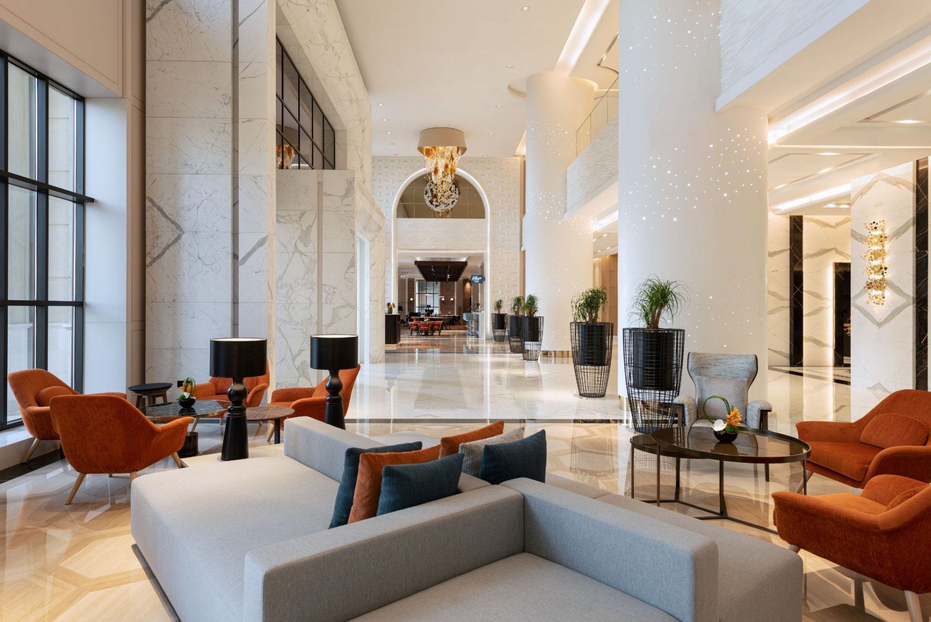 Le Royal Méridien Place Vendôme Lusail high res image of lobby