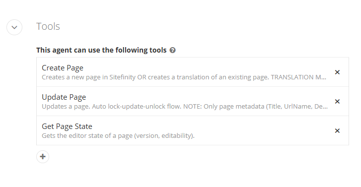 MCP tools