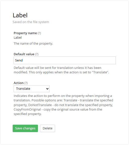 Translation strategies