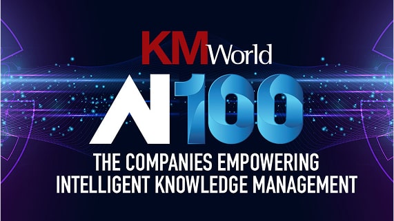The KMWorld AI 100 2025