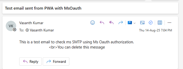 Email Settings