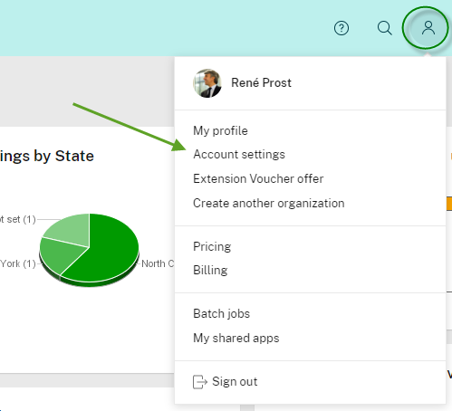 Account profile