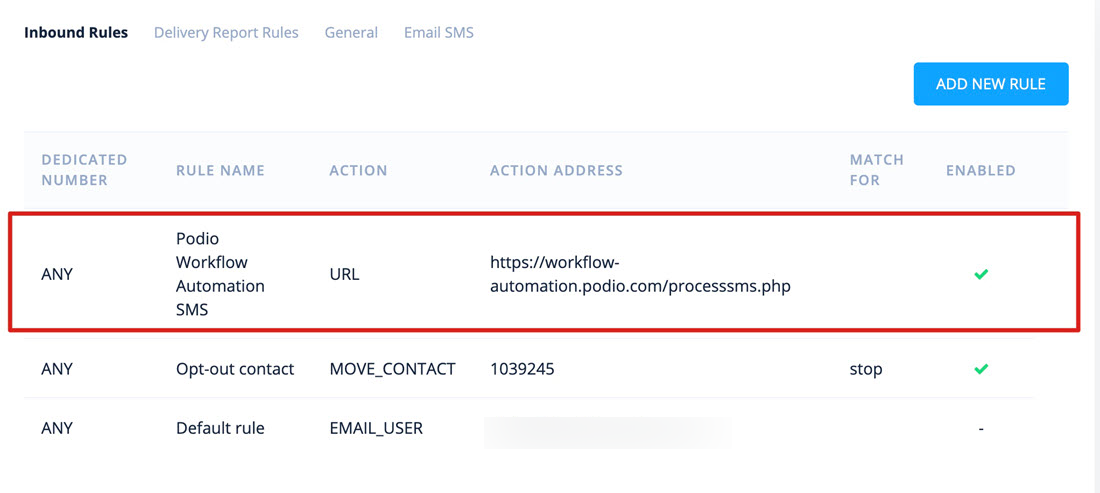 ClickSend Integration 1
