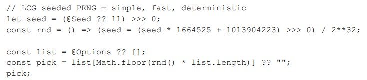 Calculation