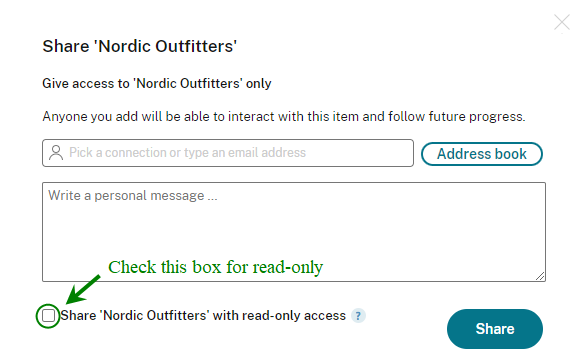 Check Box Read-Only
